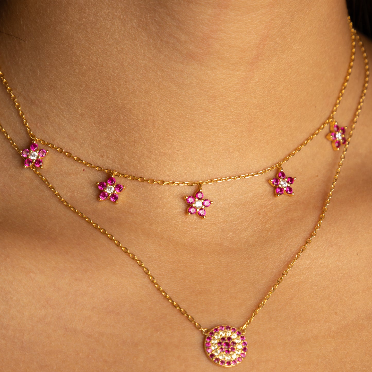 Pink Turkish Evil Eye