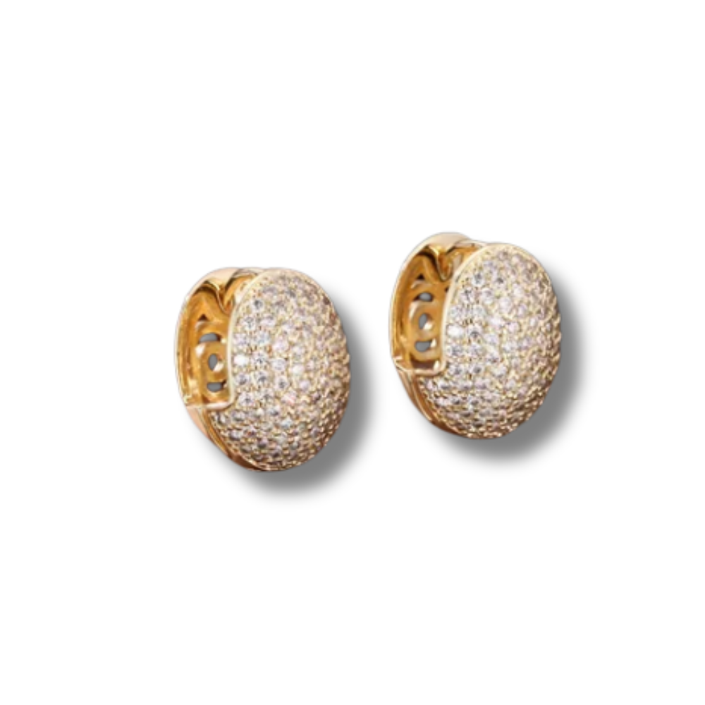 Pavé Clip Earring