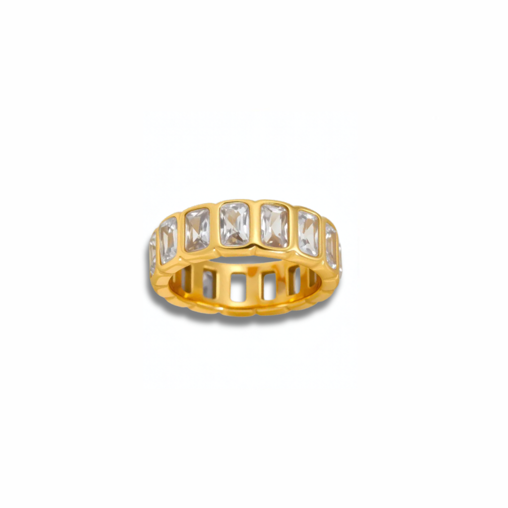 Baguette Gold Ring