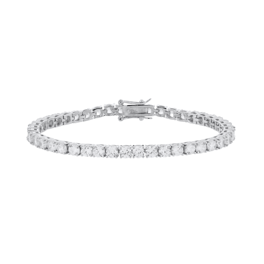 Silver Tennis Bracelet