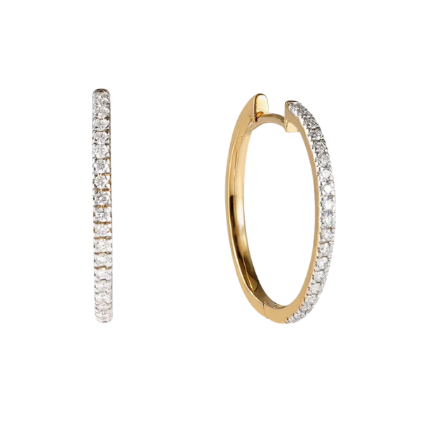 Classy Pavé Hoop
