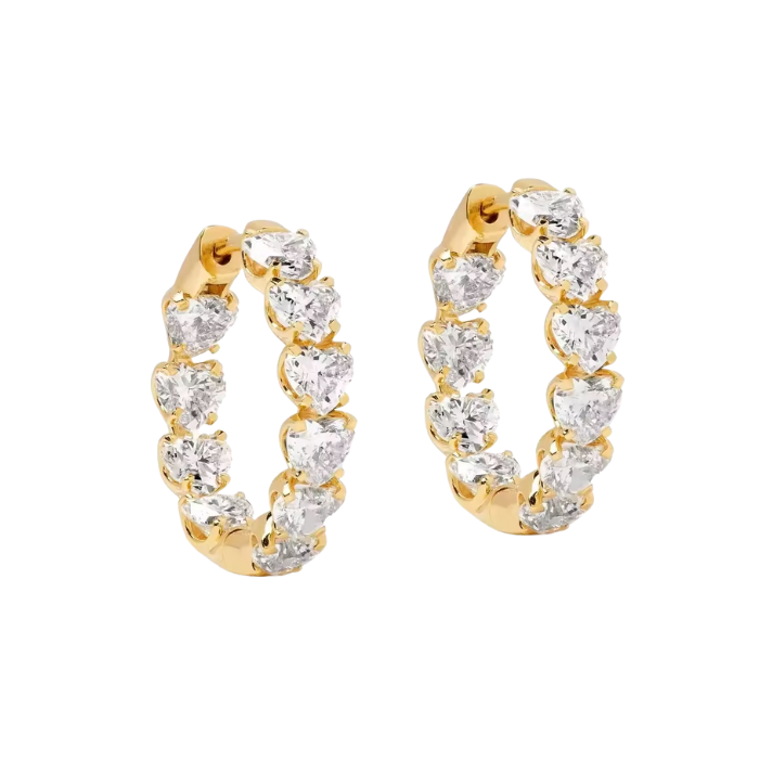 Heart Hoop Earring