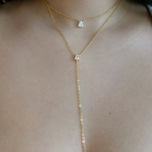 Double Lariat Necklace