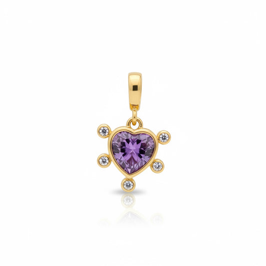 Purple Heart Charm