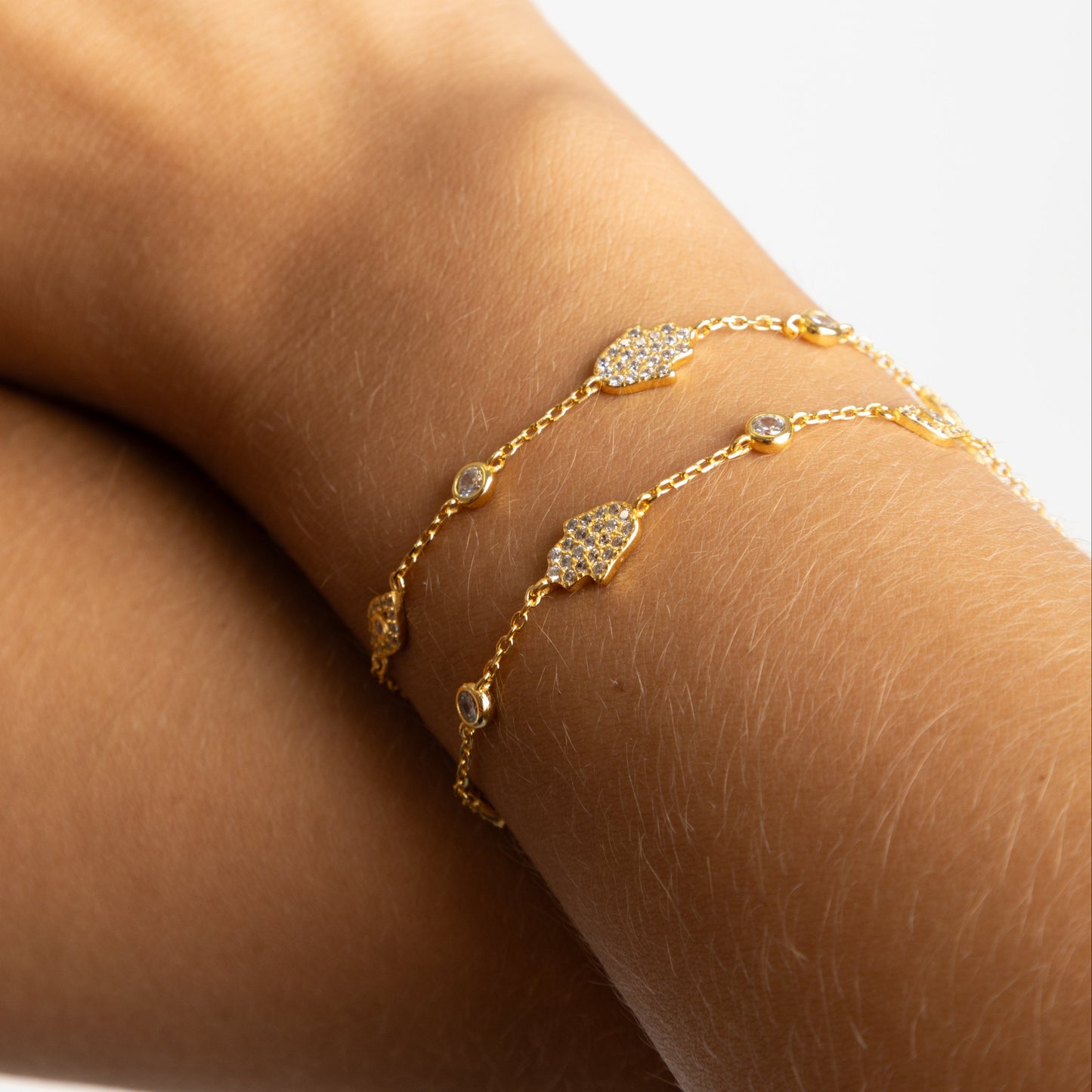 Evil Eye Pave Bracelet