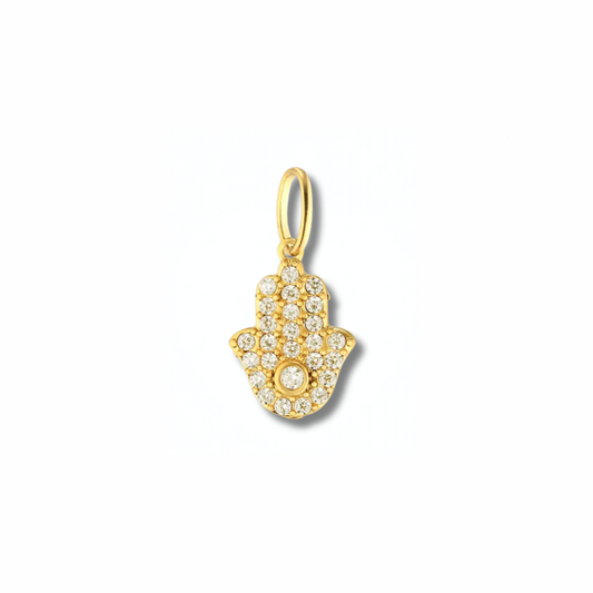 Hand Pavé Charm