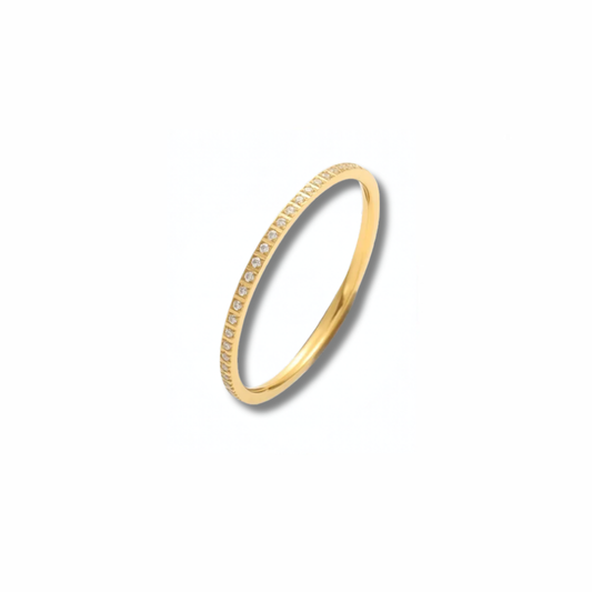 Infinity Gold Ring
