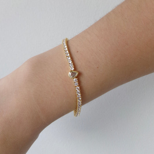 Tennis Drop Bracelet