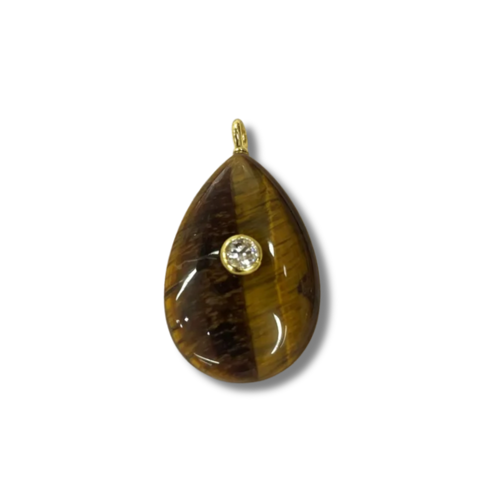 Drop Stone Charm