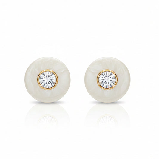 Candy White Studs
