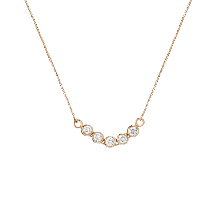Eternity Bezel Necklace