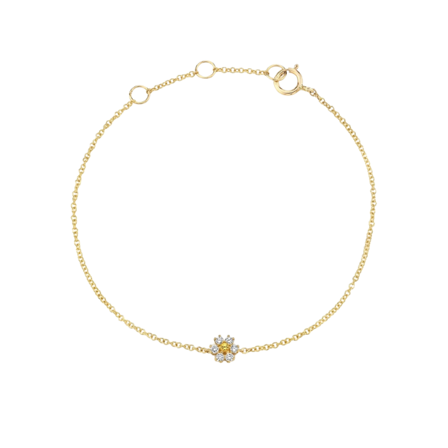 Dainty Mini Flower Bracelet