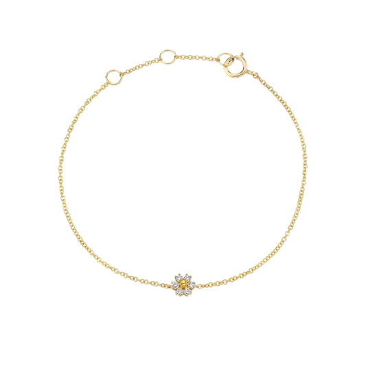 Dainty Mini Flower Bracelet