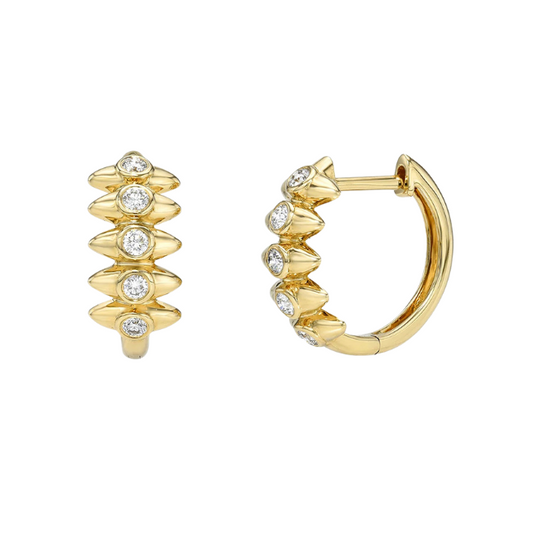 Stone Evil Eye Huggies