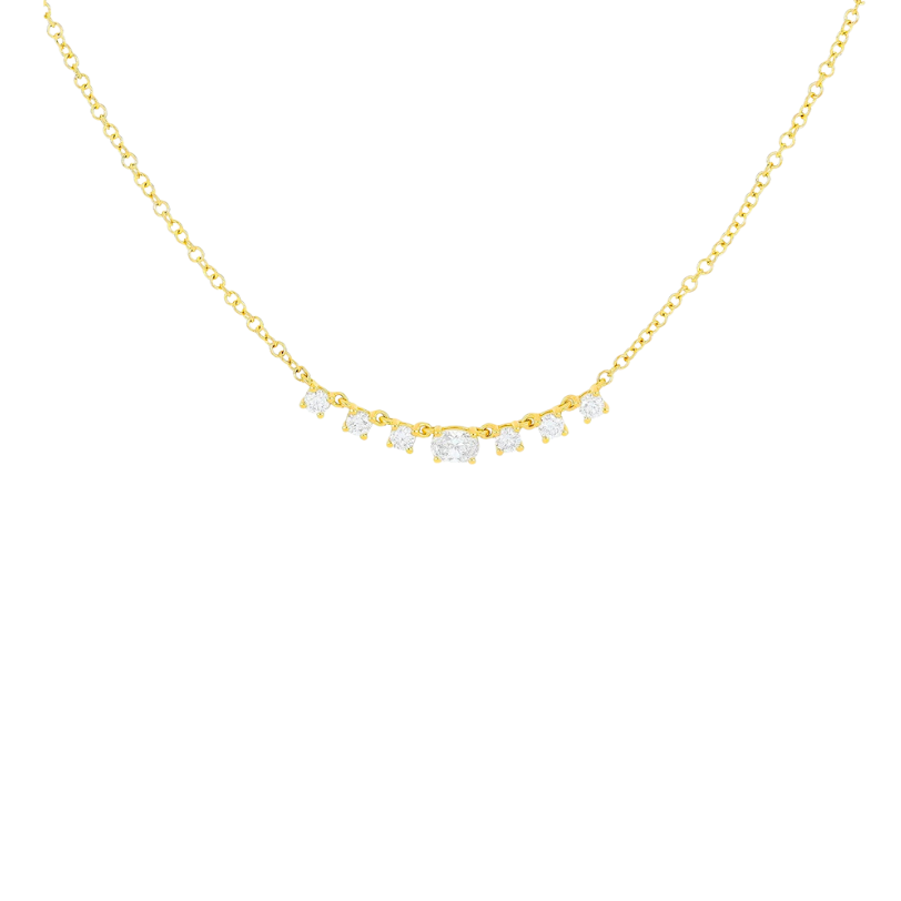 Oval Crystal Choker