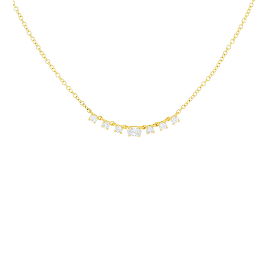 Oval Crystal Choker