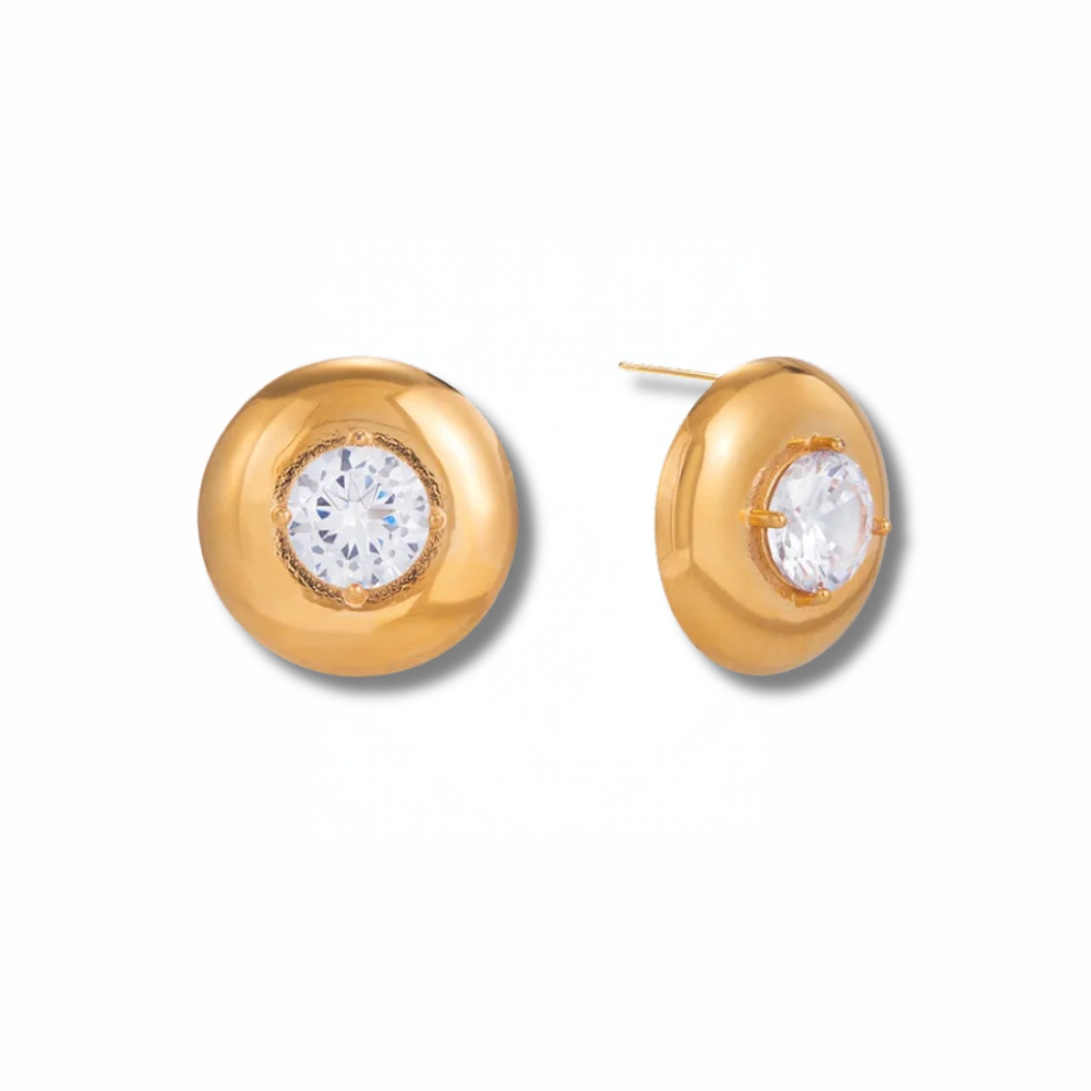 Round Vintage Earrings