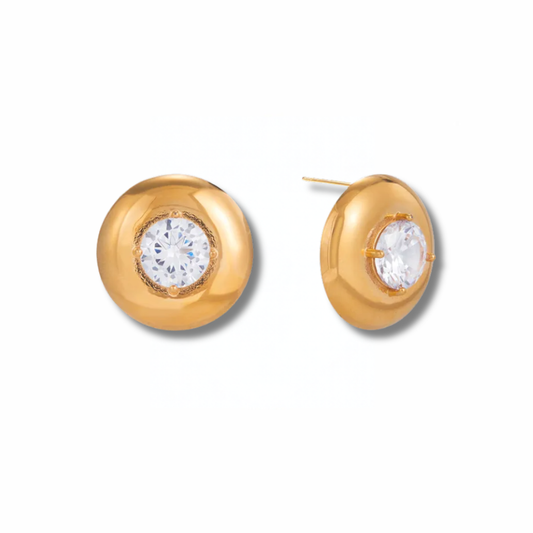 Round Vintage Earrings
