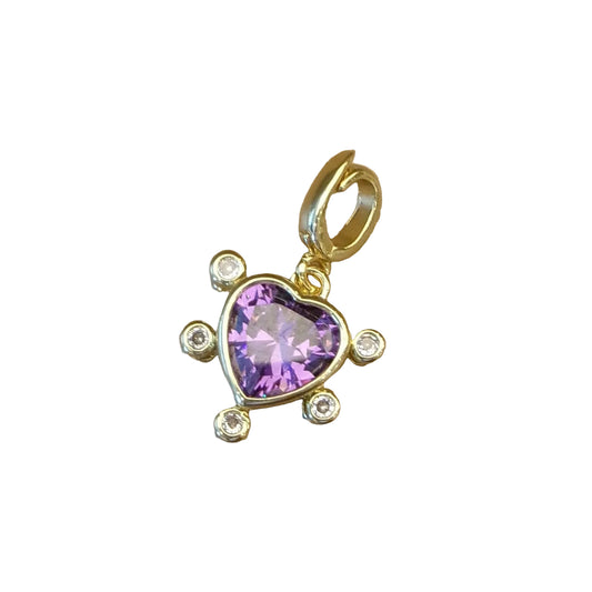 Purple Heart Charm